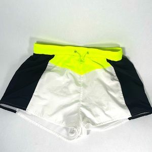 Running Shorts Size Small New With Tags Black White Neon
